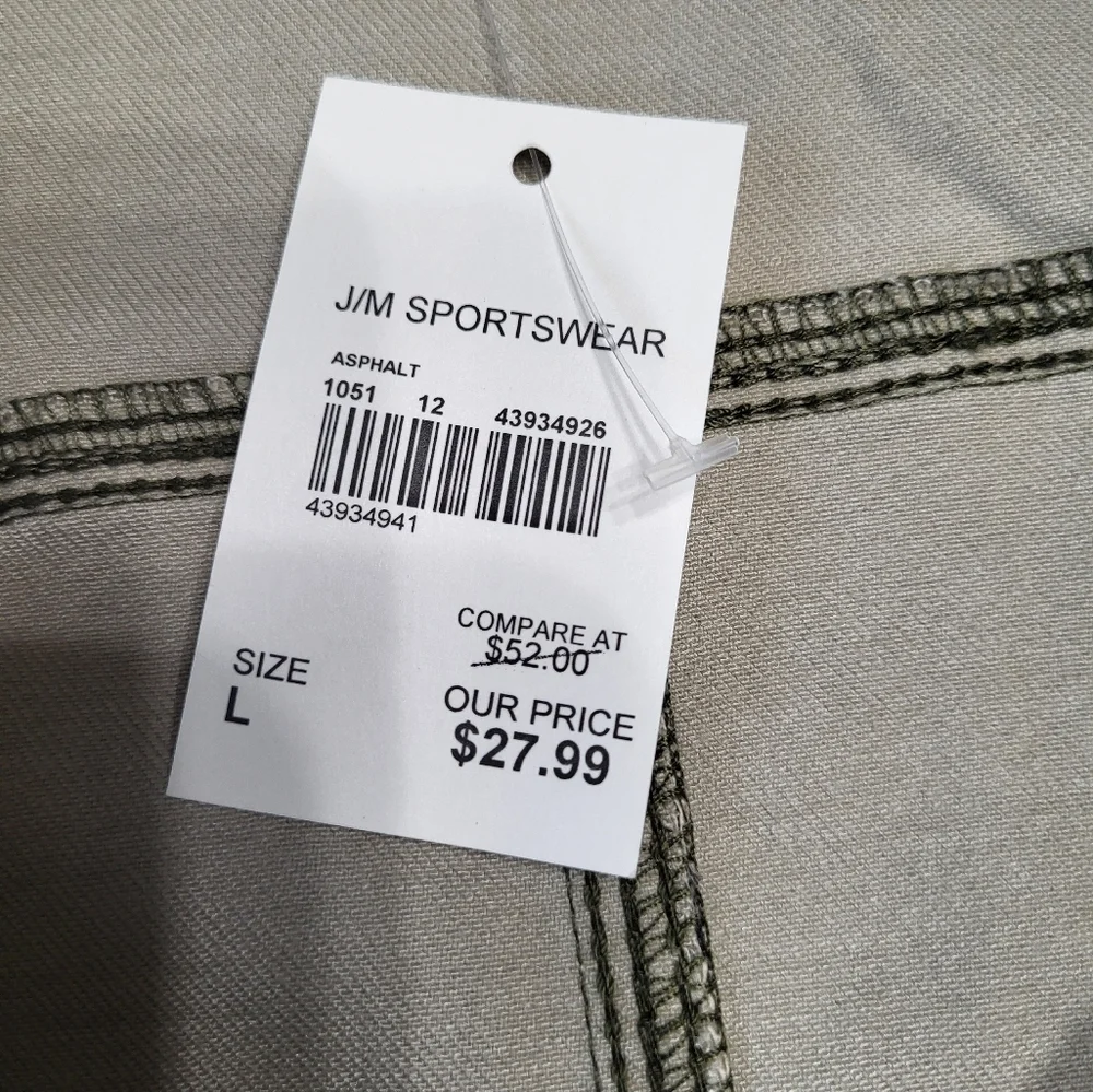 Cato Junior Miss Camouflage Denim Raw Hem Sportswear Casual Jacket Large New